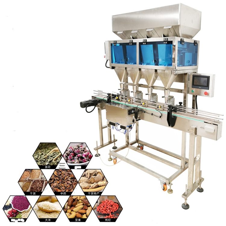 Automatic Powder Granule Filling Machine Line