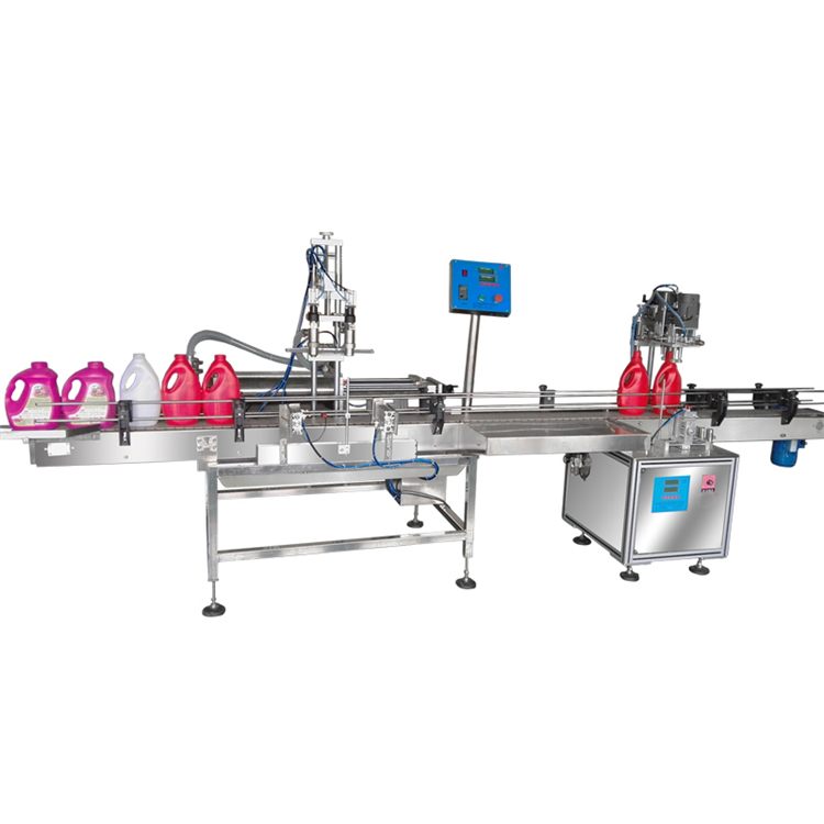 Production Line for Filling and Capping